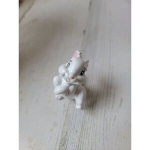 White rabbit AS IS bunny pet accessory toy figure